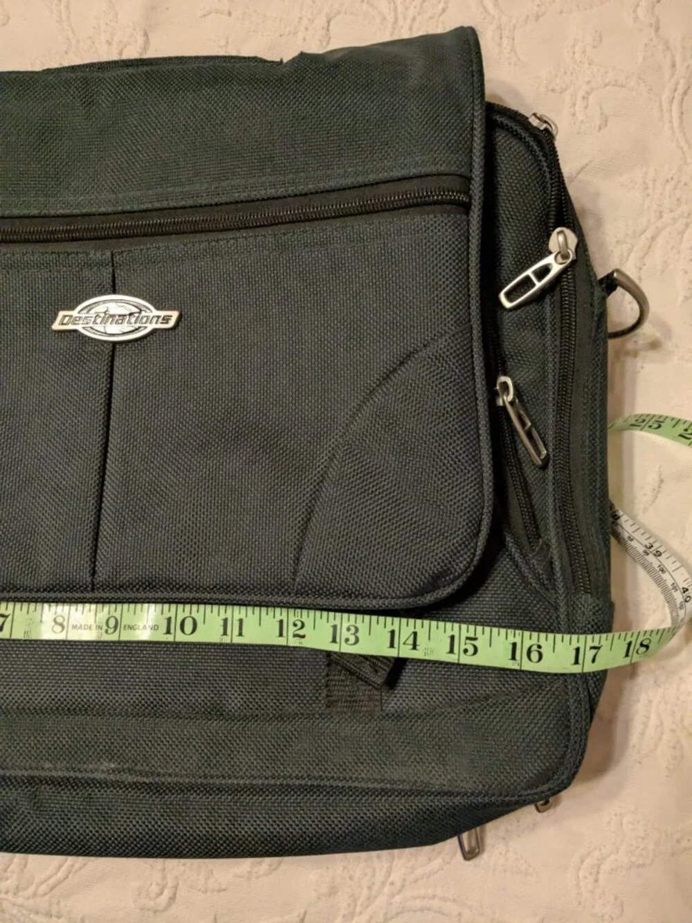 Destinations Sturdy Laptop Bag Messenger NWOT
